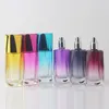 50 sztuk / partia 50ml Perfumy Butelka Butelka Perfumy Butelka z metalowym sprayem i pustym szklanym sprayem