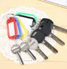 Cheap Wholesale Plastic Key ID Labels Tag Cards Ring Name Key Chains With Name Cards