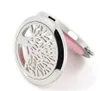 GS111-GS120 Jolie Fleur 30mm Aromathérapie Huile Essentielle bracelet pendentif 316L S.Steel Parfum Diffusion Médaillon bracelet 5 pcs feutre tampons comme cadeau