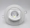قابل للتعديل 15W دافئ أبيض / أبيض الطبيعية / الباردة الأبيض COB LED انحراف جزءا لا يتجزأ من مصباح جذع قاد جولة COB shoplighter AC85-265V