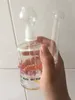 Кальян стеклянная масляная труба с горелкой из нас популярные данкин чашки для водопроводной трубы матрицы переработки Perc recycler Dab Сигарета катя