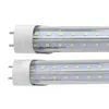 Luce a tubo a LED da 4 piedi T8 a forma di V 1200 da 4 piedi Lulb LED LAMPARE TRASPAREnt/Milky Copertura Fluorescente Sostituzione T8 Luce 28W per Garage Shop G13 Tipo B Filo diretto