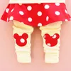 2015 cute baby girls outfits babies clothes dots bow spring newborn baby 2pcs set children cotton suit hooded+legging skirts child outwear