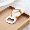 100PCS Wedding Party Favor Gift Household Supply Flip Flop Beach Thong Bottle Openers Slippers Design Beer Bottle Opener