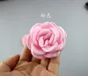 2.35" Burned Satin burnededges rose flower 50pcs/lot