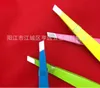 Wholesale-Free shipping 2016 new Stainless Steel Tweezers for Hair Eyebrow Plucker Puller Beauty Nail Slanted Tip Eyebrow Tools