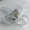 4mm thick quartz banger nail with 10mm 14mm 18mm male female 45 degree 90 degree clear joint domeless quartz nails for oil rigs