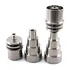 DHL High quality 10/14/18mm male&female adjustable Grade 2 Titanium Domeless Nail for 16mm or 20mm Coil