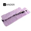 Purple Vander 32 PCS Pennello per trucco Lotto Set Foundation Faceeye in polvere Pinceaux Maquillage Cosmetics Cannture Bot Bag GI4700027