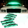 54 LED Emergency Samochód samochodowy Strobe Lights Bars Ostrzeżenie Green 12V