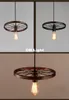 Vintage Wheel Ceiling Pendant Lights Modern Light Fixtures LED Lamps Home Lighting Metal Industrial Edison E27 Holder 3/6Heads Lamp