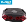 Leadbike 4 LED Mountain Bike задний хвост светостойкий водонепроницаемый USB аккумуляторная лампа