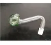 Nyhetsglasrör Tillbehör Big Pot Color Färgglada färg Tillbehör Glas Bong Män Joint Storlek 10mm