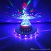 Umljus1688 Crystal Moving Head RGB Färg Auto Rotating Byte av UFO Solros LED Light Home Party Stage KTV Disco Dancing Bar DJ Club