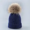 2017 geklemmte Wollmütze Hüte Damen Wollmütze Eltern-Kind-Gehörschutz warmes Haar Strickmütze Fabrikpreis Weihnachtsmütze