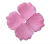 Tygrosa blomma kronblad blå grossist 2000pcs / lot bröllop tillbehör mode falska petalas artificias blommor petali di rosa färgglada