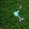 Nytt fisketillbehör Sea Rod Fiske Bell Alarm Bell Gear Plug In Luminous Stick Små Spiral Bells till salu