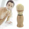 Whole2016 New Arrivlal Shaving Brush Perfect Shave Barber Hard Wood Handle Badger Hair Salon Tool 5067499