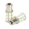 10PCS 1156 BA15S LEDカー電球27 LED 5050 SMD DC 12VホワイトLEDバルブターン信号駐車サイドマーカーライトユニバーサルAU2422534