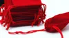 Frete grátis 200pcs 7x9cm Velvet Bolsa com cordão saco de jóias Bag Wedding Christmas Gift Bag Acessórios Preto Azul Rosa Vermelho