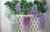 도매 Wisteria 웨딩 장식 110cm 75cm 4 색 인공 장식 꽃 Garlands 파티 웨딩 홈을위한