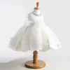 Top Qualität Neue Mädchen Festzug Kleider Für Baby Kinder Prinzessin Blumenmädchen Kleider Kinder Formale Hochzeit Taufkleid