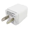 Dual USB Wall Charger Adapter voor iPhone X 8 Plus iPad Samsung Galaxy S8 S7 S9 mobiele telefoons