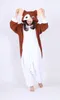 2018 Yeni Kawaii Brown Gremlins Gizmo Cosplay Costume Onesies Cadılar Bayramı Karnaval Partisi Noel Yetişkin Monkey Onesie Sulma Üstleri 172o