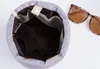 Sac cosmétique à cordon en forme de baril sac cosmétique de voyage en Nylon sacs de lavage haute capacité sac de rangement organisateur de maquillage