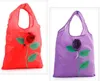 3D Saco da flor de compras Início Organização armazenamento sacolas reutilizáveis ​​sacola de compras portátil dobrável bolsa almoço saco bolsa de presente do feriado bolsa