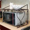 Iron Microwave Oven Shelf Multipurpose Rack With Double Layers Kitchen Storage Bathroom Organizer ZA46357765116