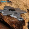 Aço Inoxidável Multi Ferramenta Key Chaveiro Kit Kit Cabiner Clip Para Viajar, Pesca, Camping, Caminhadas e Mais Prata