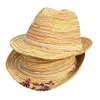 Großhandels-Heiße neue Art und Weise Frauen-Damen-Sommer-Hüte Mädchen-beiläufige Floppy-Stroh-Sonnenhut-gestreifte Kappen-Böhmen-Strand-Hüte für Frauen preiswerte Z1