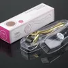 Wit en zwart Handvat 540 Naalden Derma Roller Drs Dermaroller met DHL Gratis verzending Microneedle Skin Body Roller