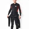 5MM Men Neoprene wetsuit Surfing suit diving suit long sleeve keep warm inner with Microvillus Spearfishing scuba diving wetsuit6750373