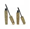 Amor Alpha 3D Leopard Impressão Black Eye Mascara Set Longo Cílios Escova De Silicone curvo alongamento rímel Maquiagem À Prova D 'Água