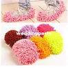Easy to Clean Wipers Chenille Floor Wipes Plush Mop Shoe Cover Non Slip Water Absorb Colorful