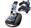 Dubbele oplaadstandlader Dock Station Plane voor PlayStation PS5 Dualsense PS4 Xbox One Controller Gamepad USB -kabel LED -lichtindicator