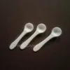 0 25G Plastic Measuring Spoon 100 st per Lot Mini Plastic Spoon Plastic 0 25G Powder Spoon3074