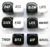 Sex Dice Set Bosons Set 6 Sided Couple Dice Game Dices Sexy Toy 20mm Good Price High Quality 2pcs/set #S4