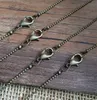50pcs / lot 20 pouces boule collier chaîne perles chaînes avec fermoir mousqueton 1 5mm232o