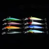 New Minnow Fishing Lure Bass Crankbait Hooks Tackle Crank Baits 3D Eye Fishing lures Opp bag 8.4g 8.5cm