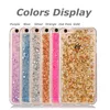 Dla iPhone'a 7 7 plus 6s Case Soft TPU Clear Case Luksusowy bling blish blowle czołowy kolorowy projekt liści półprzezroczyste elastyczne elastyczne miękkie żelowe etui