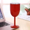 10OZ Stainless Steel Wine Glass Drinking Cups Champagne Goblet Barware Kitchen Tools Party Supplies Hydration Gear