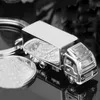 Nieuwe Mode Leuke Charm Ring Keyfob Sleutelhanger Gift Truck Lorry Car Lovely E00114 Bard