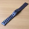 Watchbands Wysokiej Jakości Ze Stali Nierdzewnej Metalowe Zegarki Band Bransoletka 20mm 22mm Polerowany Wrap Matte Watch Akcesoria dla mężczyzn Zegarki Kobiety