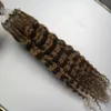 Estensioni dei capelli Micro Loop da 100g 1g Prodotti per capelli ricci crespi mongoli Capsule da 100 Estensioni dei capelli umani Micro Loop