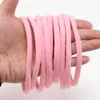 12 لون متاح! Baby Girls Nylon Nylon Beads ، Tan Nyde Nylon Hair Band Baby Baby Band ، العصابات المرنة نايلون مرنة ، إكسسوارات شعر رقيقة ناعمة 100 مساءً