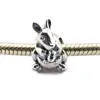 Lösa pärlor Passar för Pandora Snake Chain Armband Halsband 100% 925 Sterling Silver Pärlor Känguru Baby Charm DIY Kvinnor 2016 Ny sommar