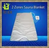 The Best quality INFRARED SAUNA BLANKET 2 ZONE FIR FAR SLIMMING heating SPA Therapy WEIGHT LOSS PORTABLE DETOX Beauty Equipment Ray Heat NEW